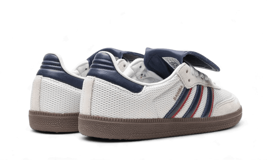 Samba LT Crystal White Dark Blue Gum