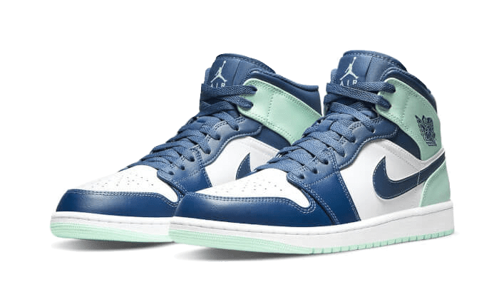 Air Jordan 1 Mid Mystic Navy Mint Foam
