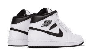 Air Jordan 1 Mid White Black