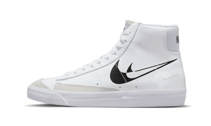 Blazer Mid ’77 Double Negative White Black