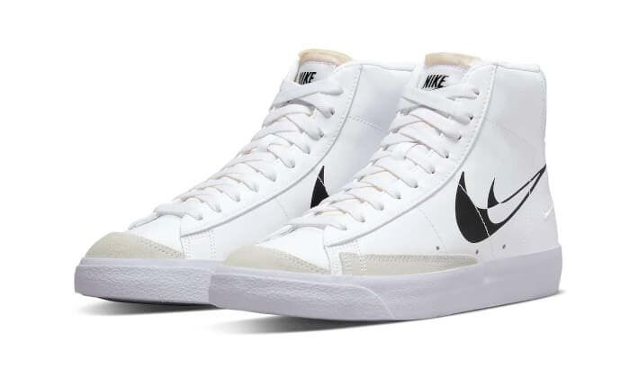 Blazer Mid ’77 Double Negative White Black