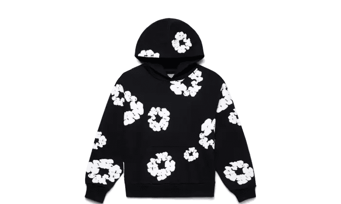 The Cotton Wreath Sweatshirt Black