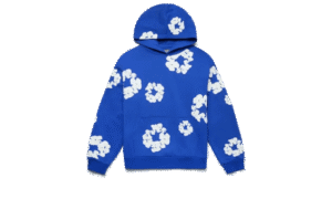 Hoodie The Cotton Wreath Blue