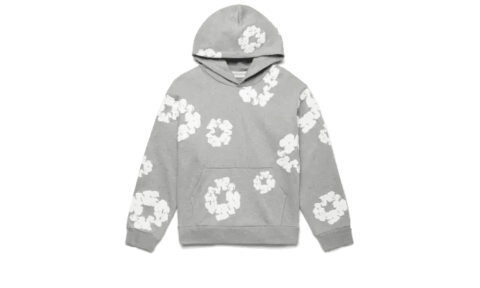 Hoodie The Cotton Wreath Grey
