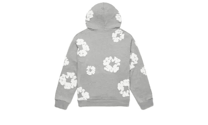 Hoodie The Cotton Wreath Grey