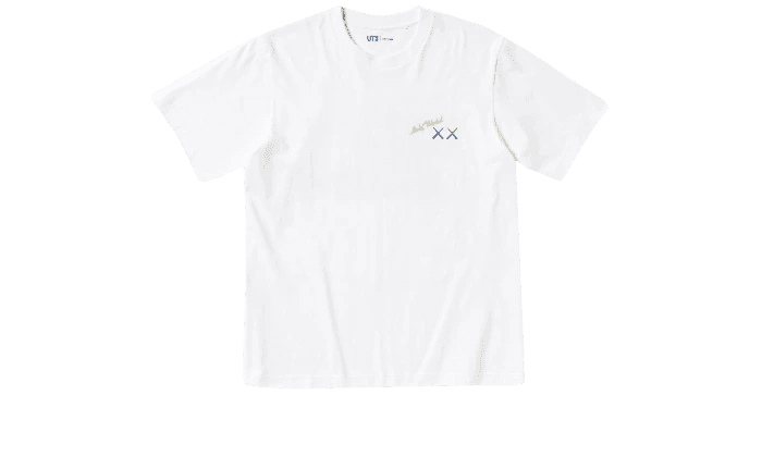 KAWS x Warhol T-Shirt UT Graphic Blue