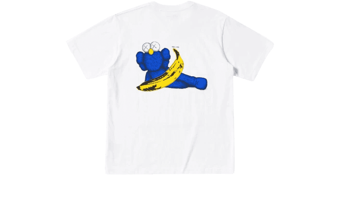 KAWS x Warhol T-Shirt UT Graphic Blue