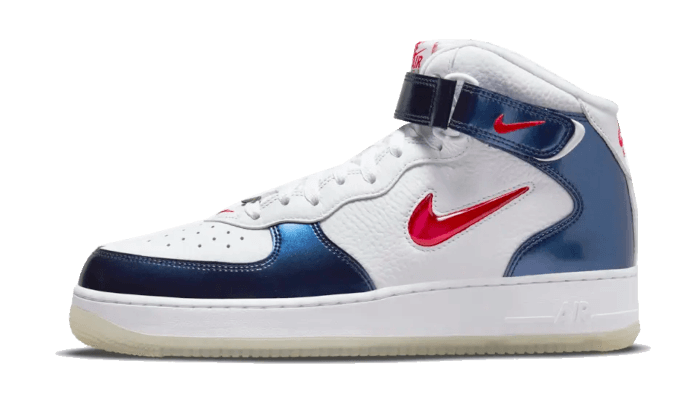Air Force 1 Mid University Red Midnight Navy