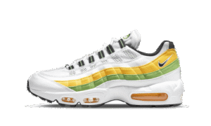 Air Max 95 Essential White Green Apple Tour Yellow