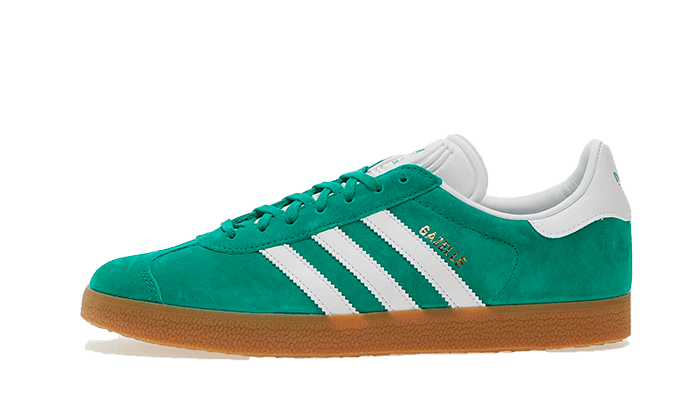 Gazelle Court Green Footwear White