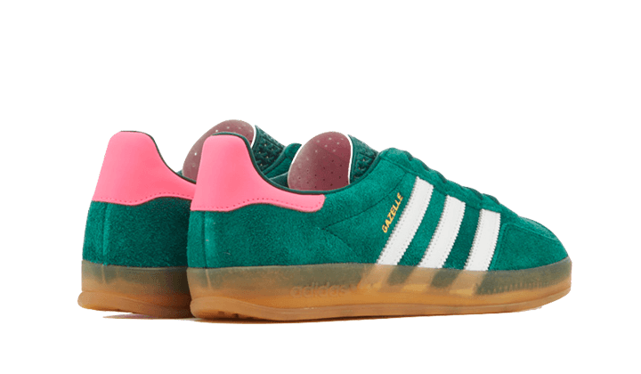 Gazelle Indoor Collegiate Green Lucid Pink