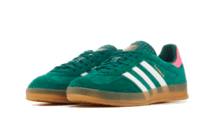 Gazelle Indoor Collegiate Green Lucid Pink
