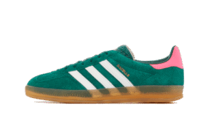 Gazelle Indoor Collegiate Green Lucid Pink