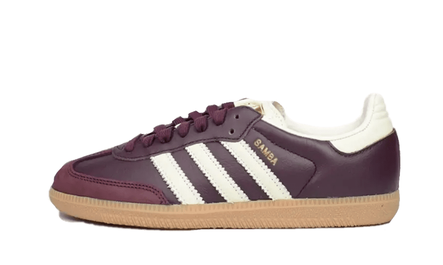 Samba OG Maroon Crewht Gold
