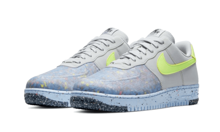 Air Force 1 Low Crater Pure Platinum Barely Volt