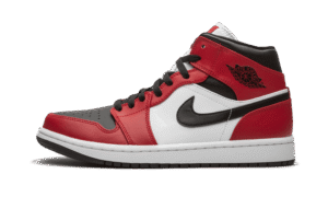 Air Jordan 1 Mid Chicago Black Toe