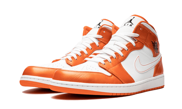 Air Jordan 1 Mid Metallic Orange