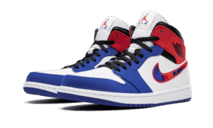 Air Jordan 1 Mid Multicolor Swoosh