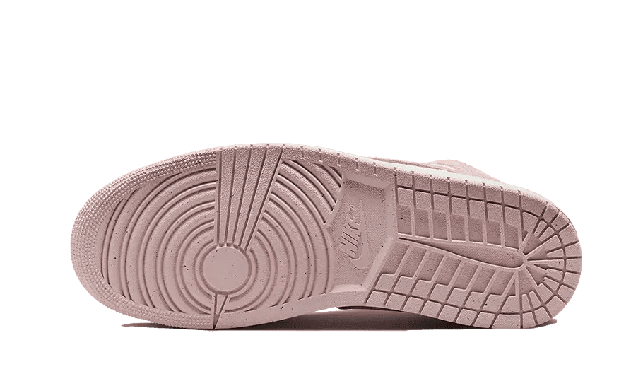 Air Jordan 1 Mid Pink Suede