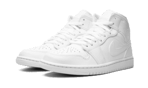 Air Jordan 1 Mid Triple White (2022)