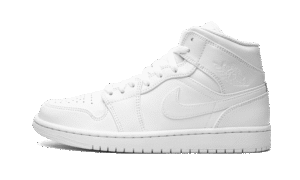 Air Jordan 1 Mid Triple White (2022)