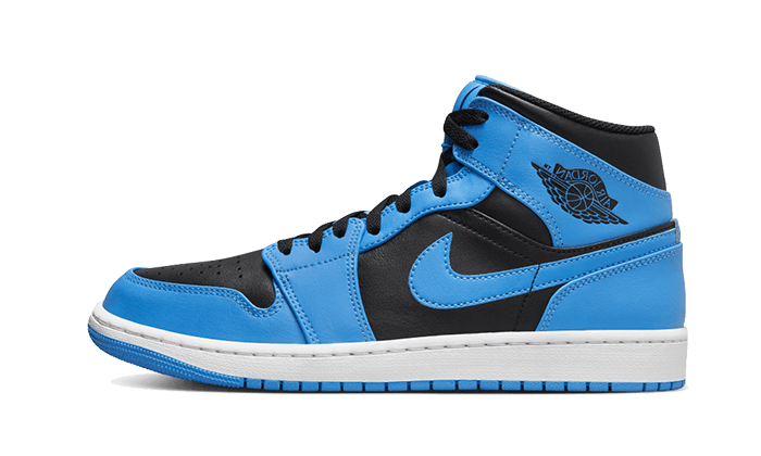 Air Jordan 1 Mid University Blue Black