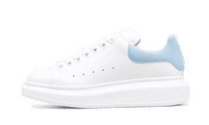 Oversized White Powder Blue