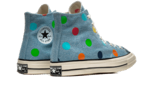 Chuck Taylor All-Star 70s Hi Golf Wang Denim Polka Dots