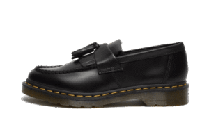 Adrian Smooth Leather Tassel Loafer Black