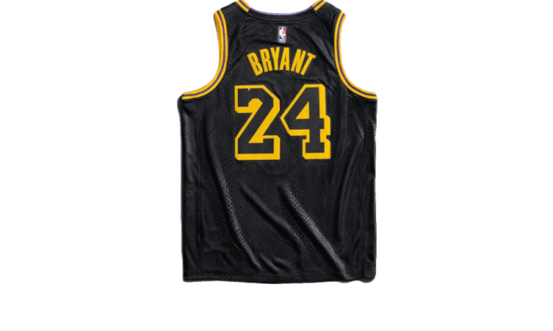 Los Angeles Lakers Kobe Bryant Black Mamba City Jersey