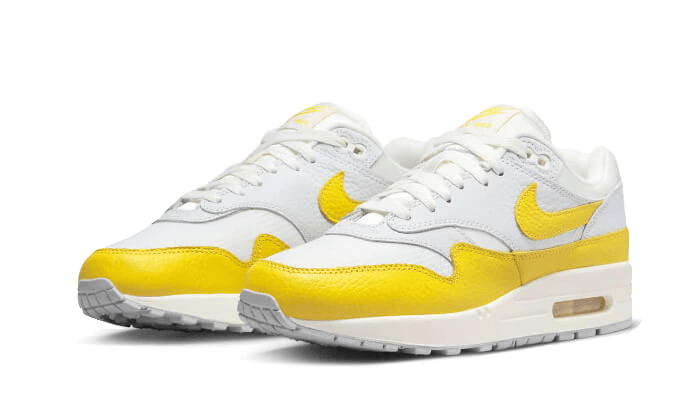 Air Max 1 White Bright Yellow