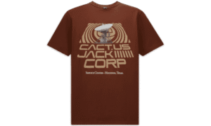 Travis Scott Cact.us Corp BH T-Shirt Brown