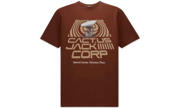 Travis Scott Cact.us Corp BH T-Shirt Brown