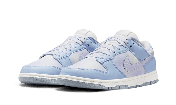 Dunk Low White Blue Airbrush