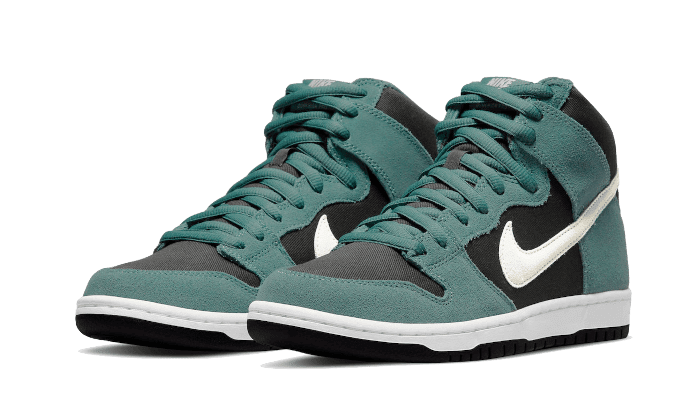 Nike SB Dunk High Green Suede