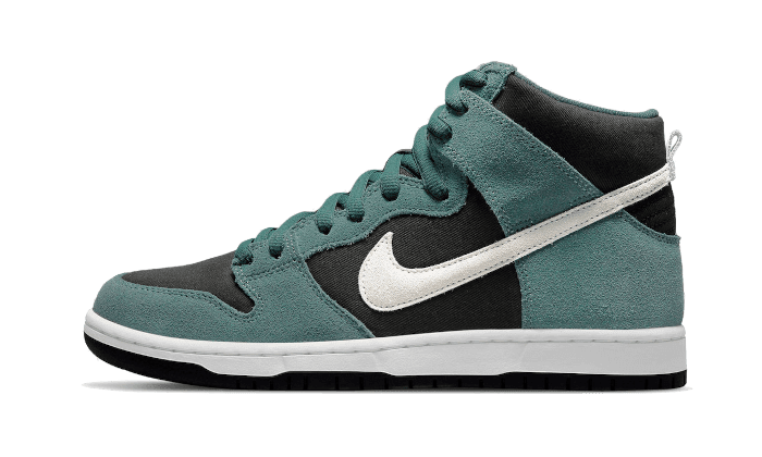Nike SB Dunk High Green Suede