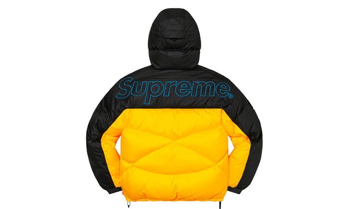 Supreme The North Face 800-Fill Half Zip Hooded Pullover Yellow