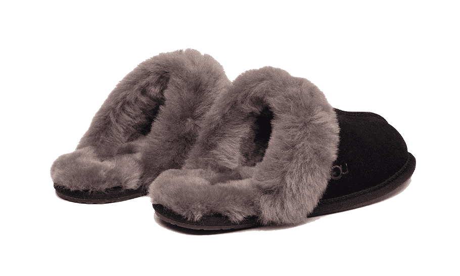 Scuffette II Slipper Black Grey