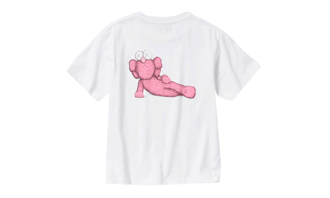T-Shirt KAWS Pink Graphic