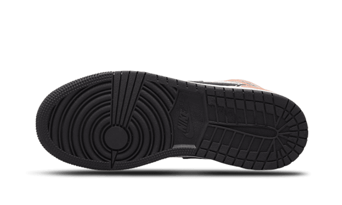 Air Jordan 1 Mid SE Orange Suede