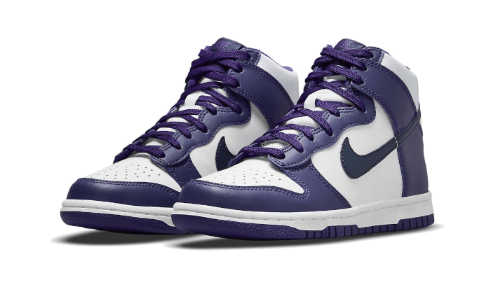 Dunk High Electro Purple Midnight Navy