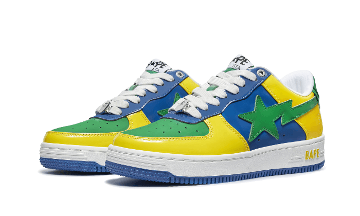Bape Sta Low Blue Yellow