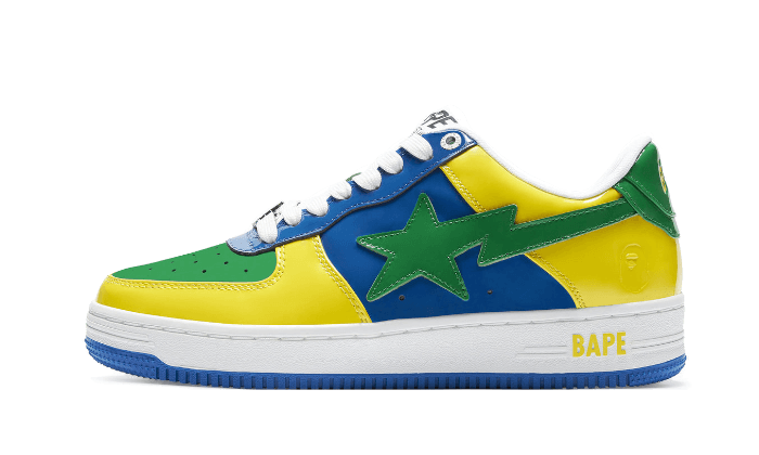 Bape Sta Low Blue Yellow