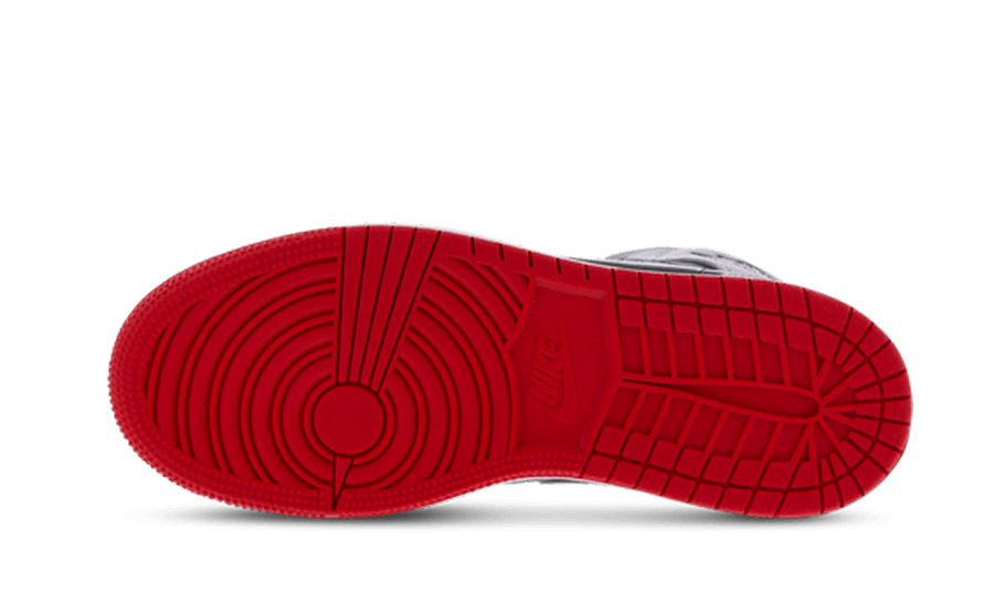 Air Jordan 1 Mid Cement Grey Red