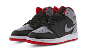 Air Jordan 1 Mid Cement Grey Red