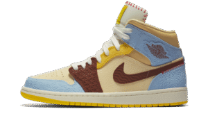 Air Jordan 1 Mid Fearless Maison Château Rouge