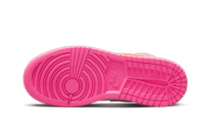 Air Jordan 1 Mid Pinksicle Safety Orange