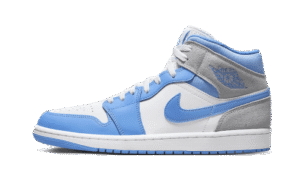 Air Jordan 1 Mid University Blue Grey