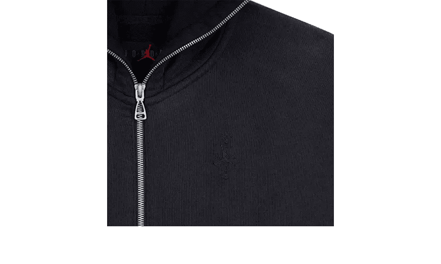 Air Jordan Travis Scott Full Zip Hoodie Black