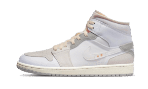 Air Jordan 1 Mid SE Craft Inside Out White Grey